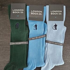NWT London Sock Company 3 pairs - Medium